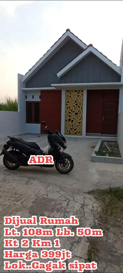 Dijual Rumah Gagak Sipat