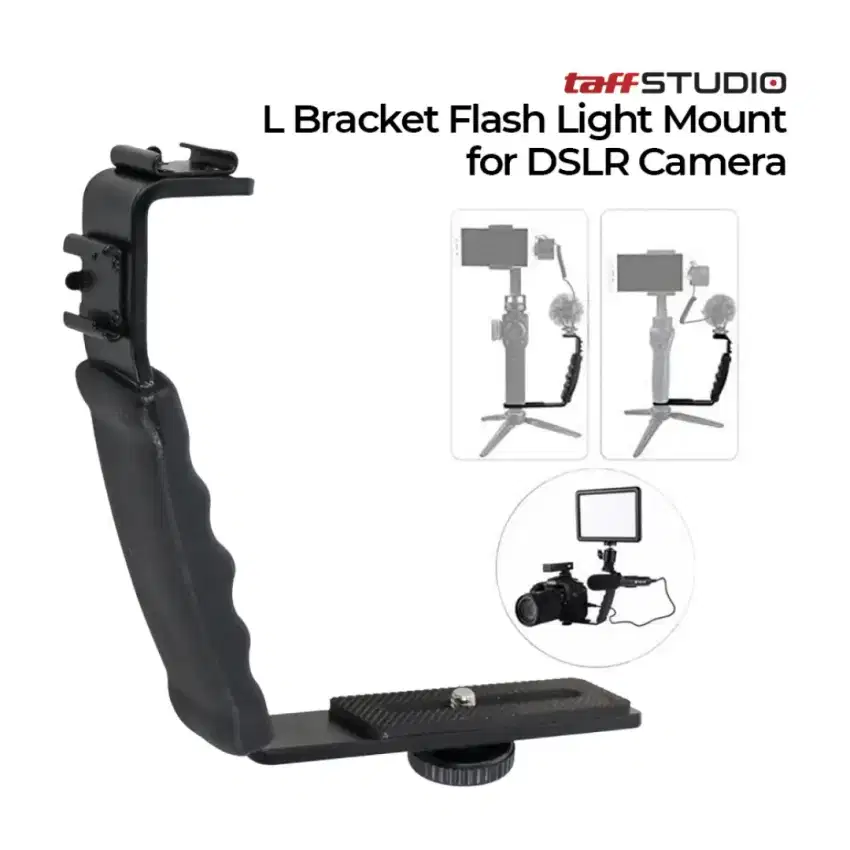 Kernel L Dudukan Bracket kamera breket mic lampu flash