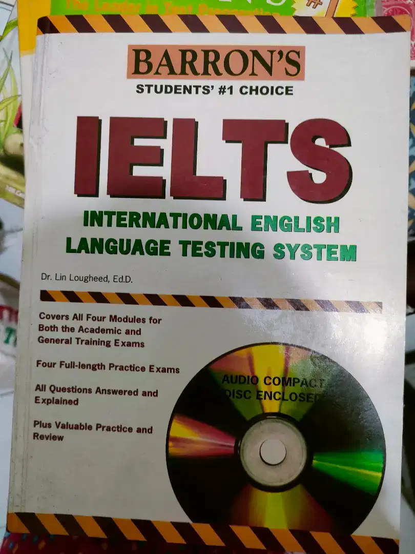 Buku IELTS Barron's Students No 1 choice