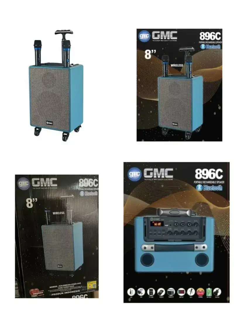 Speaker GMC portable