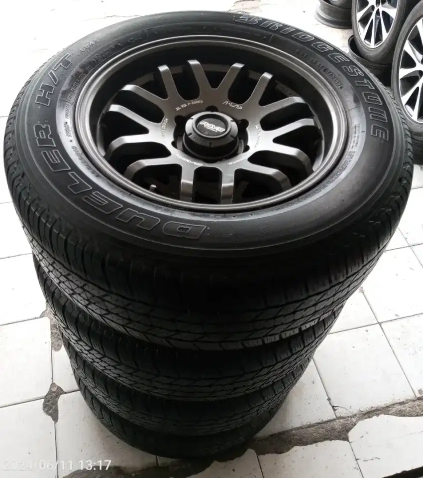 RAYS PCD 6X139 R 18. Lebar 8,5inch. ET 45.