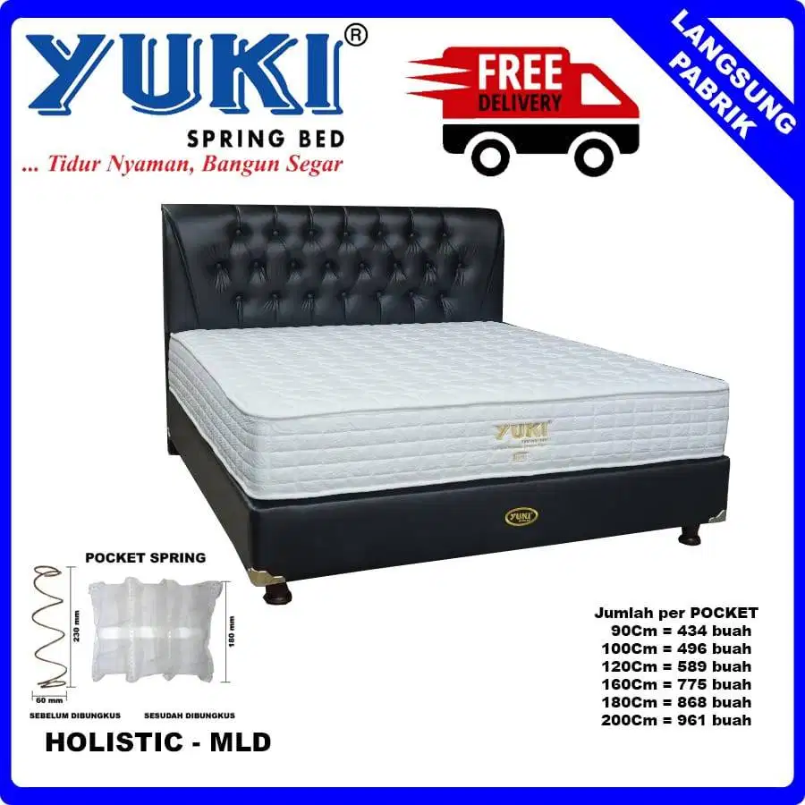 Promo Spring Bed Holistic MLD 160 x 200 Cocok Untuk Kesehatan Tulang