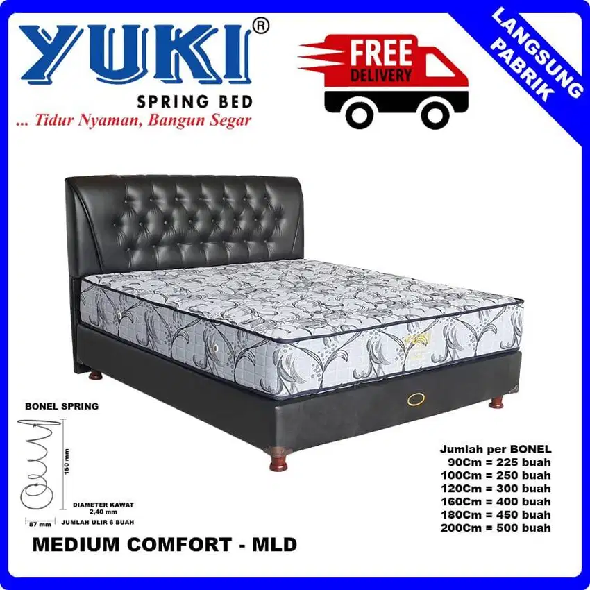 Promo Spring Bed Medium Comfort MLD 160 x 200