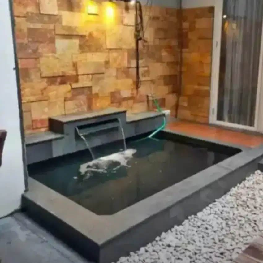 Kolam koi..Jasa pembuatan kolam koi