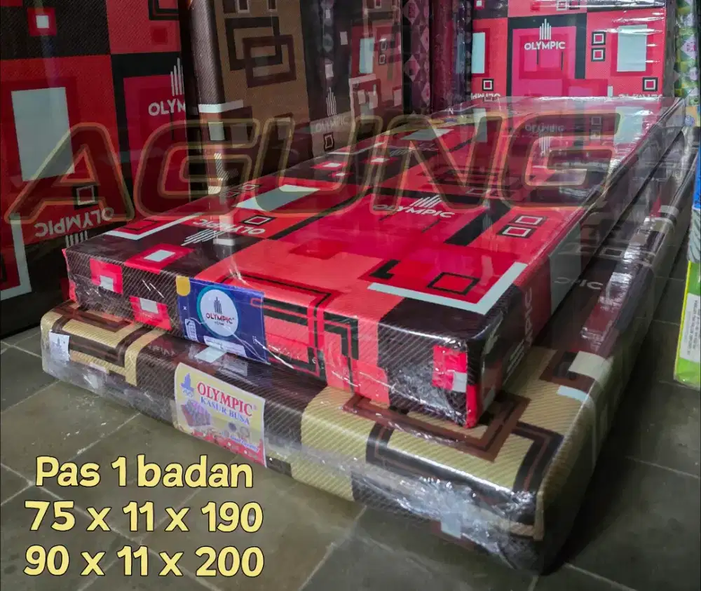 Kasur busa Olympic Single Tebal 11 cm Kualitas Medium