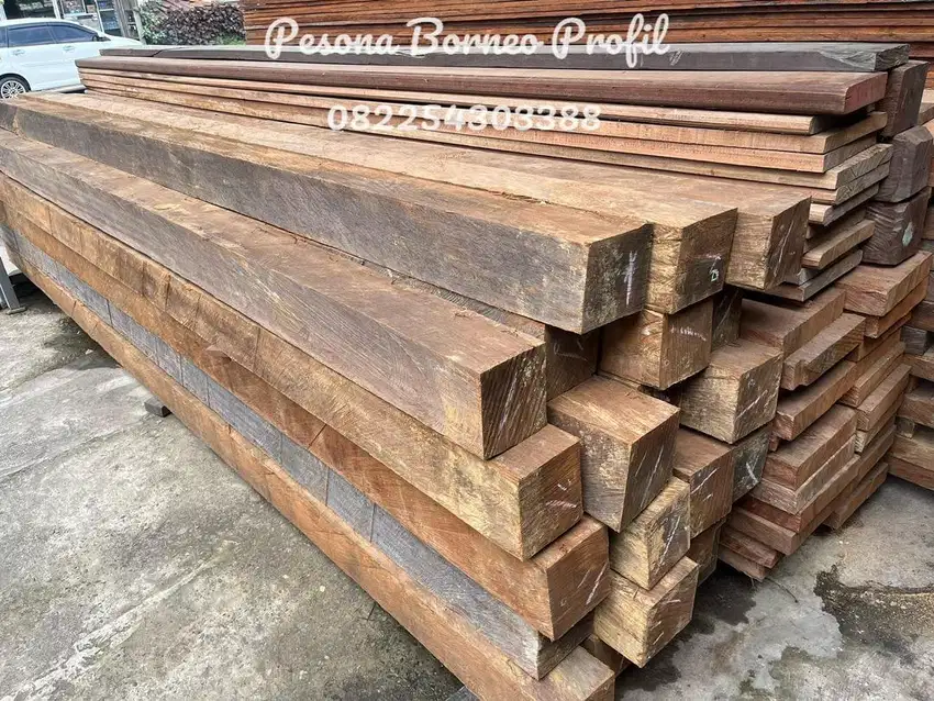 Jual KAYU BANGKIRAI Berbagai Ukuran