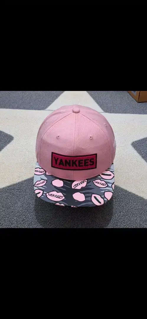 Topi anak mlb ny pink original preloved