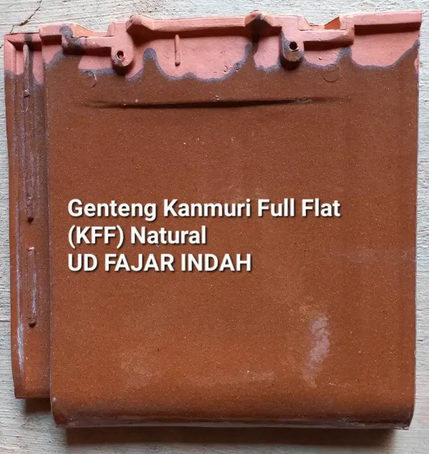 Genteng Kanmuri Full Flat