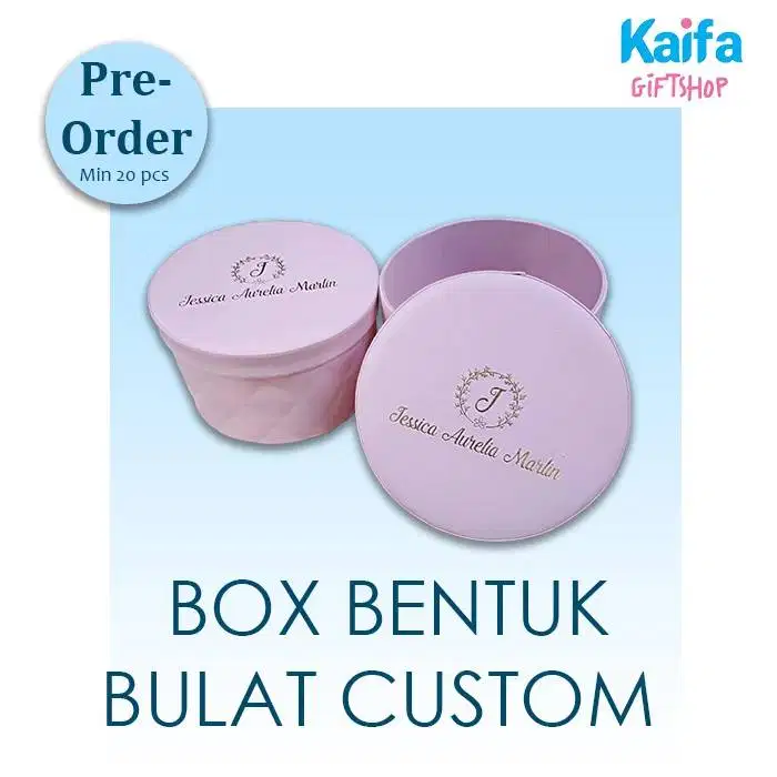 Box Model Bentuk Bulat Lucu Custom