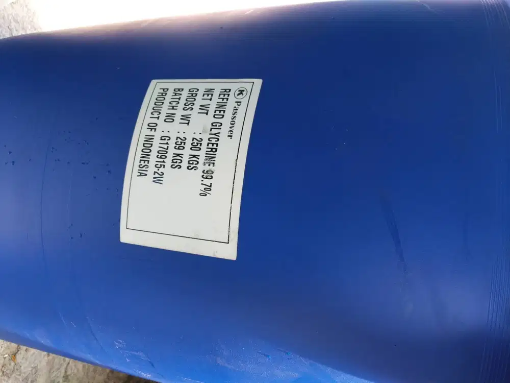 Glycerine atau Gliserin Ex Wilmar