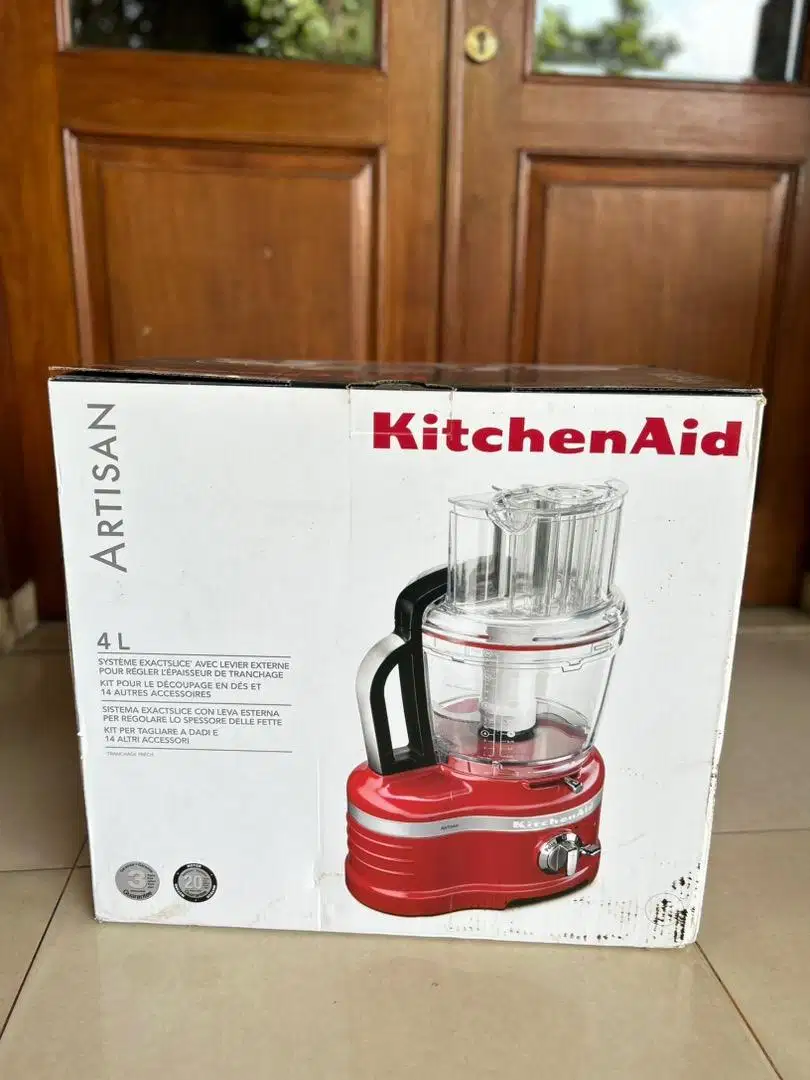 Artisan 4L Food Processor - Red, Blander, mixer, juice, buah dkk