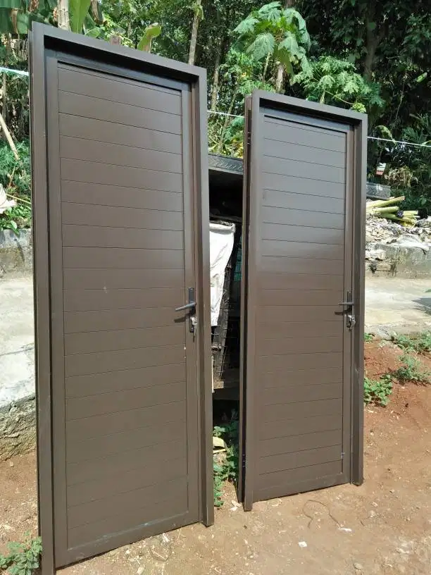 PINTU KAMAR MANDI ALUMINIUM 100% BARU