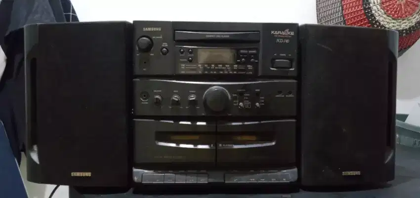 RADIO TAPE SAMSUNG PCD-740  KASET, RADIO, CD