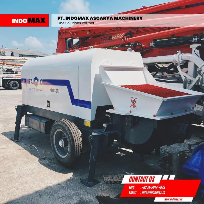 Trailer Concrete Pump // Pompa Kodok // Pompa Beton Readymix