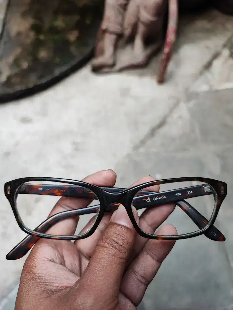 Frame Kacamata Wanita Original Calvin Klein 214 Tortoise