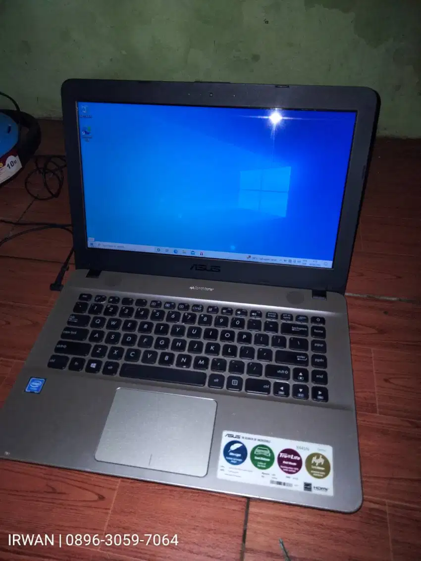 Dijual Cepat Murah Laptop Asus X441N Fullset