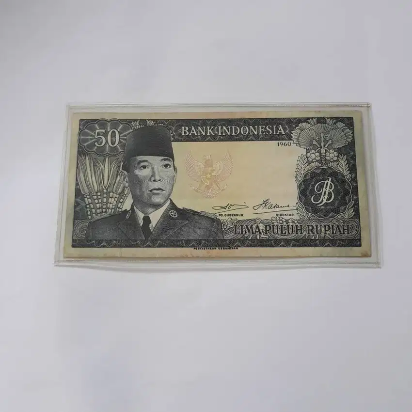 Uang Kuno 50 Rupiah 1960