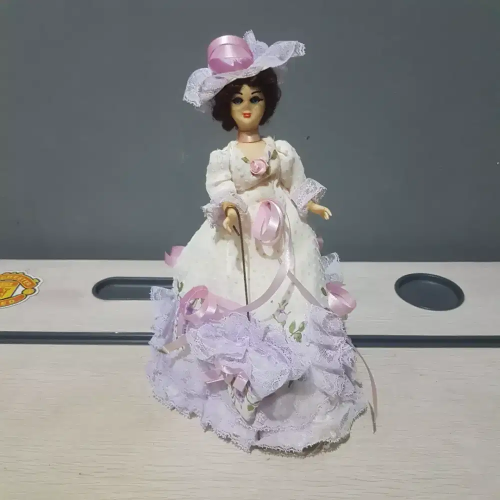 Pajangan Boneka Vintage Victorian Eropa Blinking Eyes