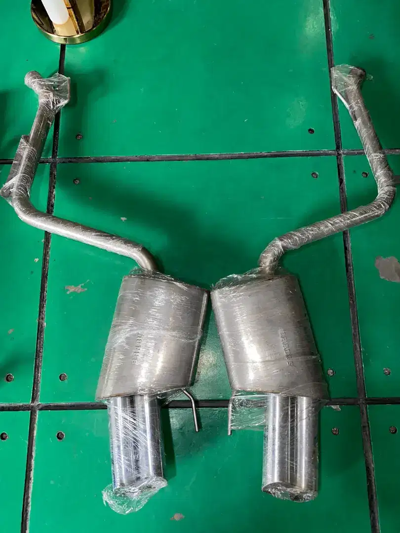 Knalpot exhaust Brabus Original Mercedes Benz w221