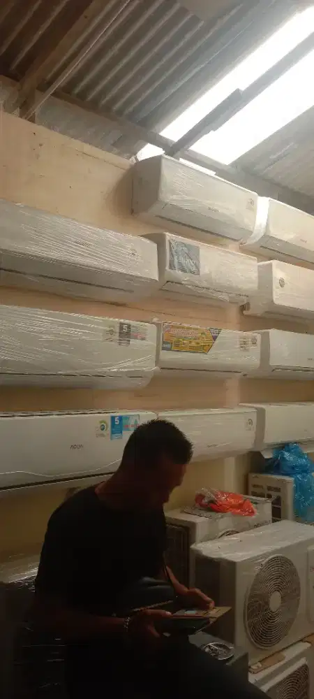 PROMO AC SEKEN UNIT GRES KONDISI 90-95% BERGARANSI 1THN NO REVARASI