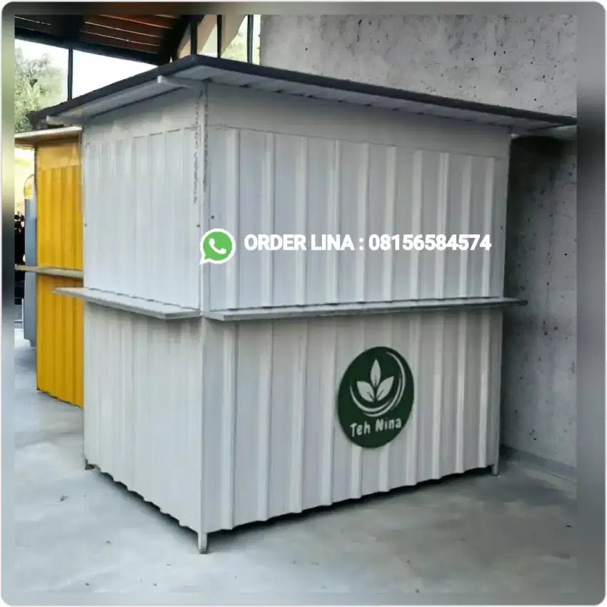 BOOTH CONTAINER FREE NEON BOX & SIGN BOARD