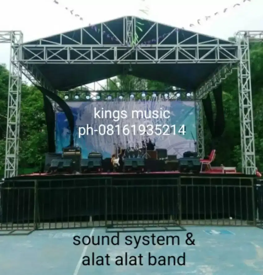 Sound system paket murah 3 ribu watt 5 active speaker