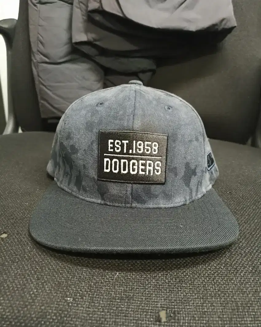 Topi snapback mlb dodgers camo