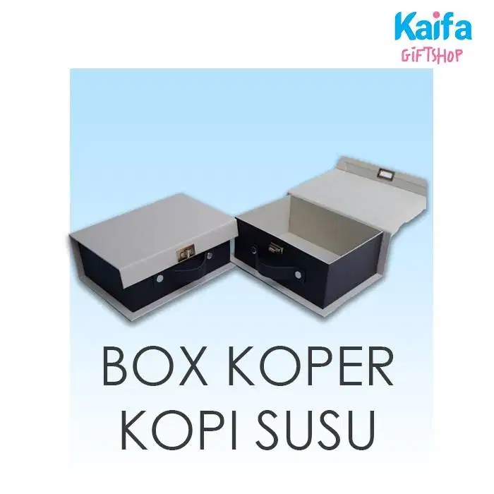 Box Souvenir Model Koper Eksklusif (Kopi Susu)