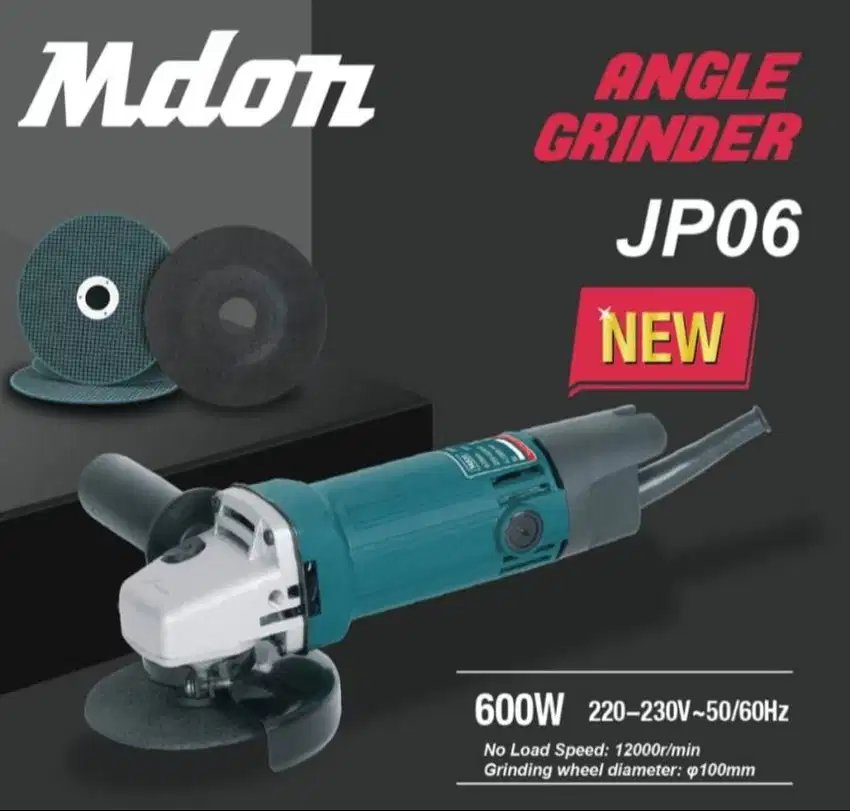 Mdon JP06 Mesin Gerinda Tangan 4 Angle Grinder - mdon