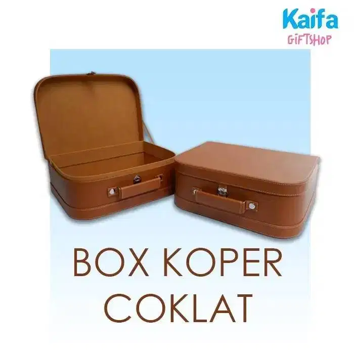 Box Packaging | Box Hampers Model Koper D ( Varian Coklat )
