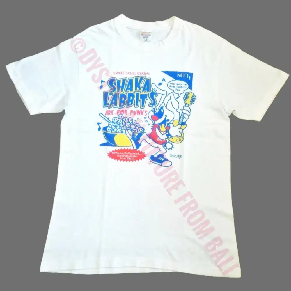 Vintage T-shirt Band Shakalabbits - Burning Cylinder Tour 2004