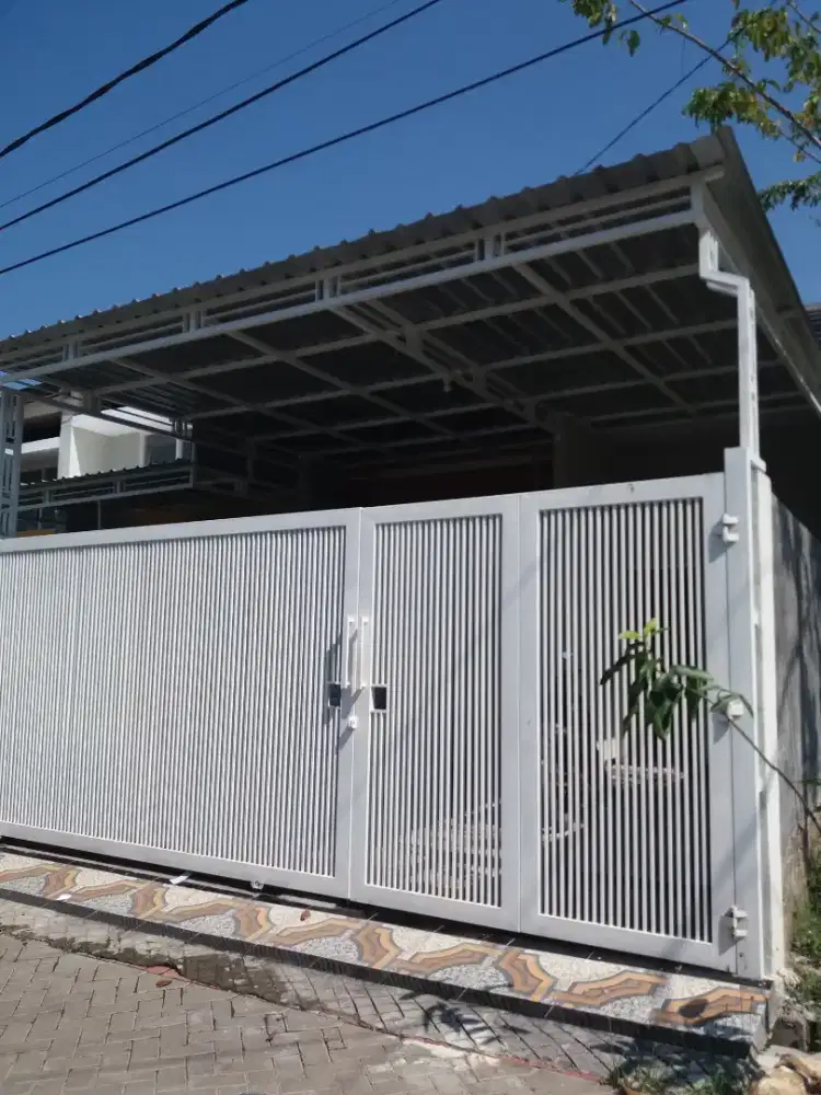 Canopy balkon besi dan setenlod