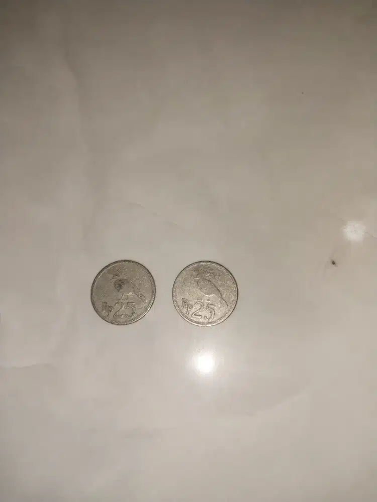 Uang koin 25 rupiah