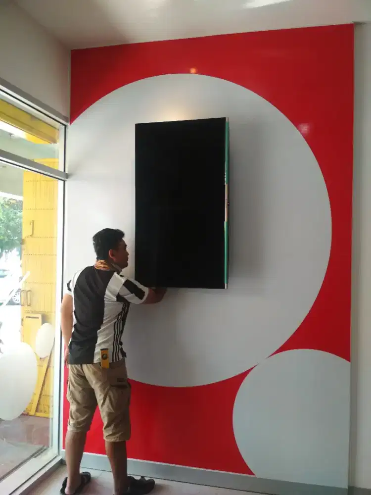 Pasang BRACKET TV di Dinding (braket/breket)