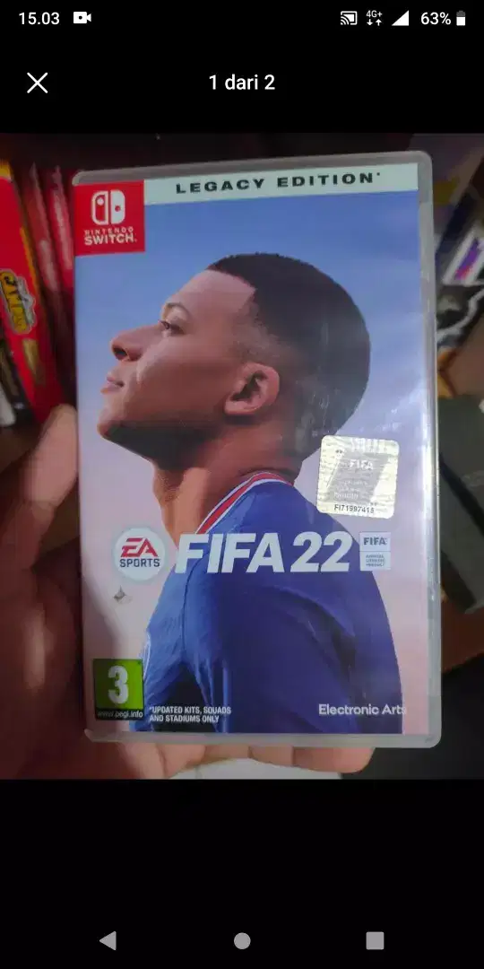 FIFA 22 Nintendo switch