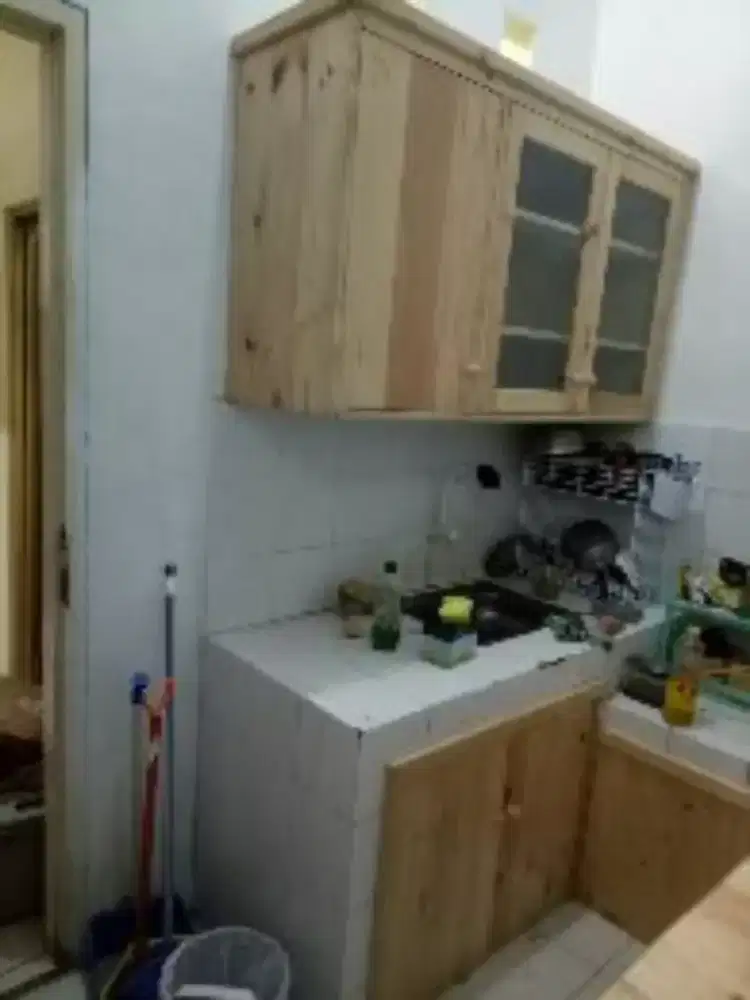 Kitchen set minimalis jati Belanda