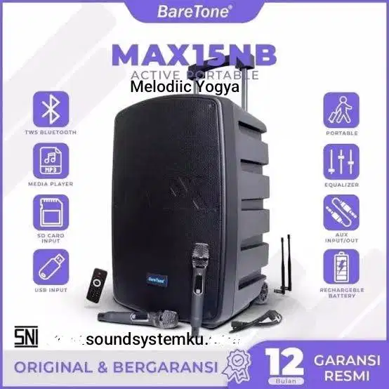 Speaker Meeting Baretone MAX15NB