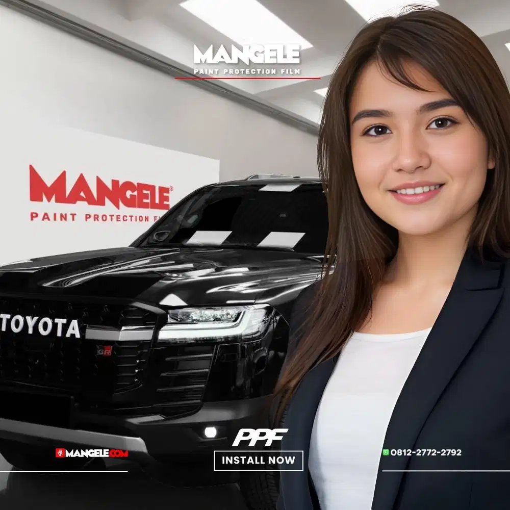 PPF MOBIL BANDUNG MANGELE lapisan kilap pelindung cat ori tebal aman