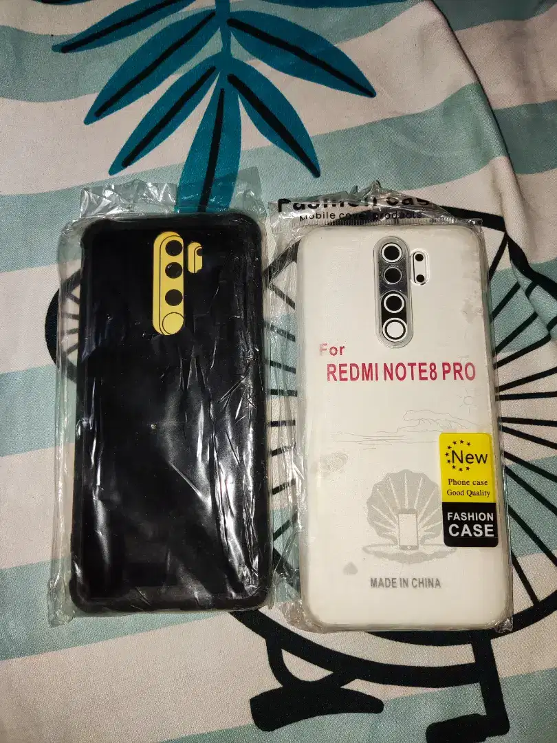 Casing Bening pelindung kamera Redmi Note 8 Pro