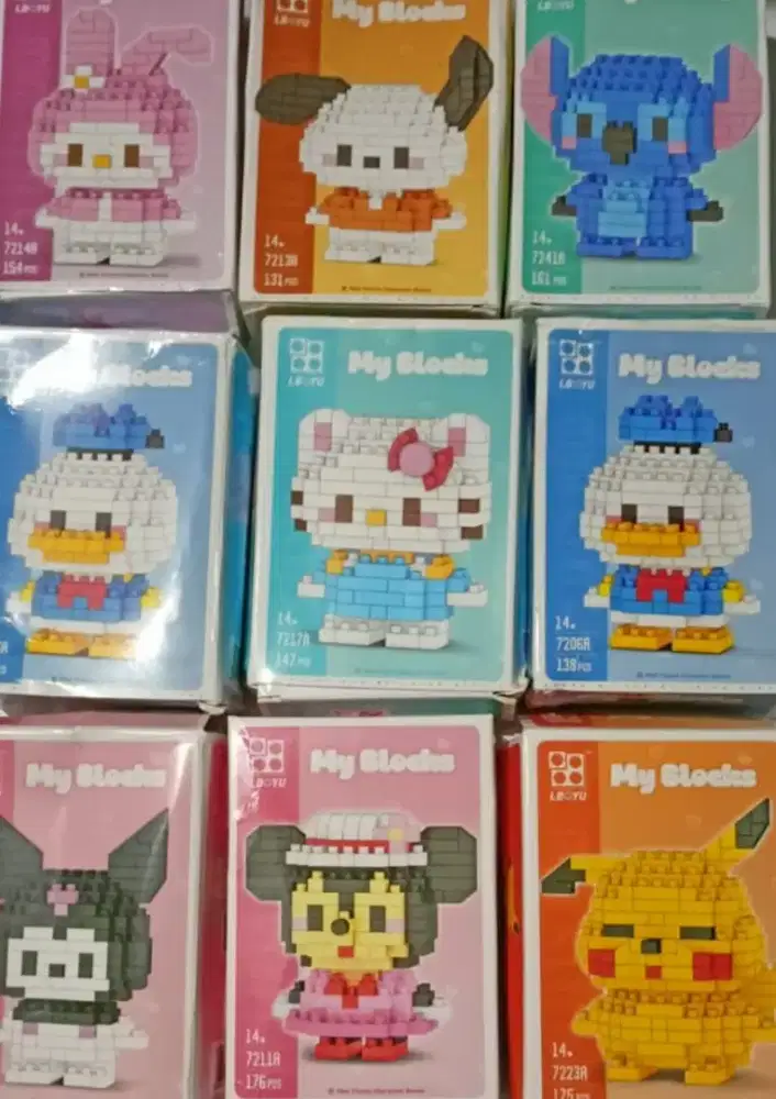 Lego karakter unik dan imut