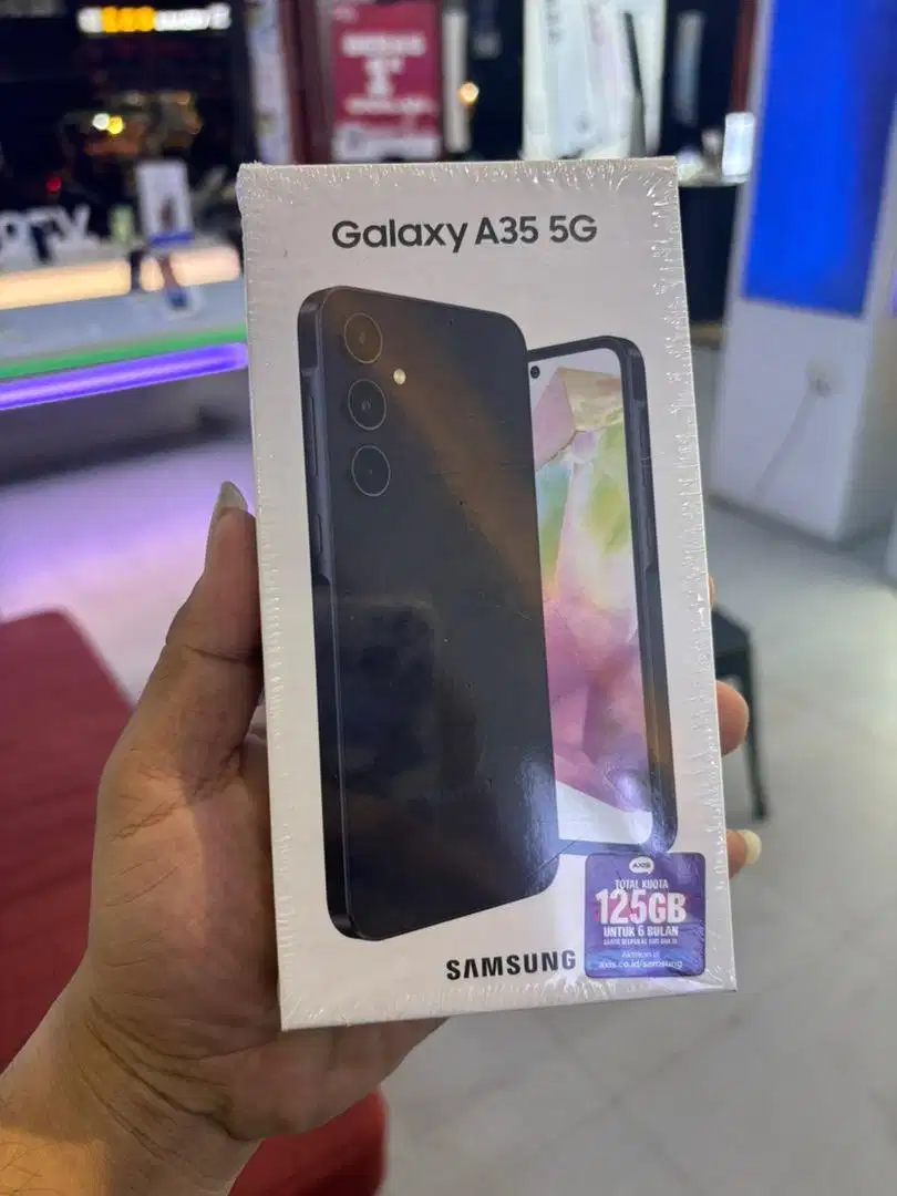 SAMSUNG A35 8/256 GARANSI RESMI BARU DAN SEGEL SEGEL