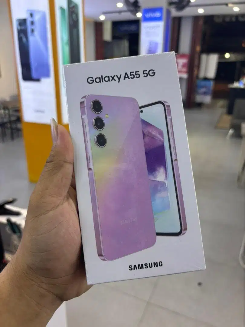 Hp SAMSUNG A55 8/256 GARANSI RESMI BARU DAN SEGEL SEGEL KOTAK