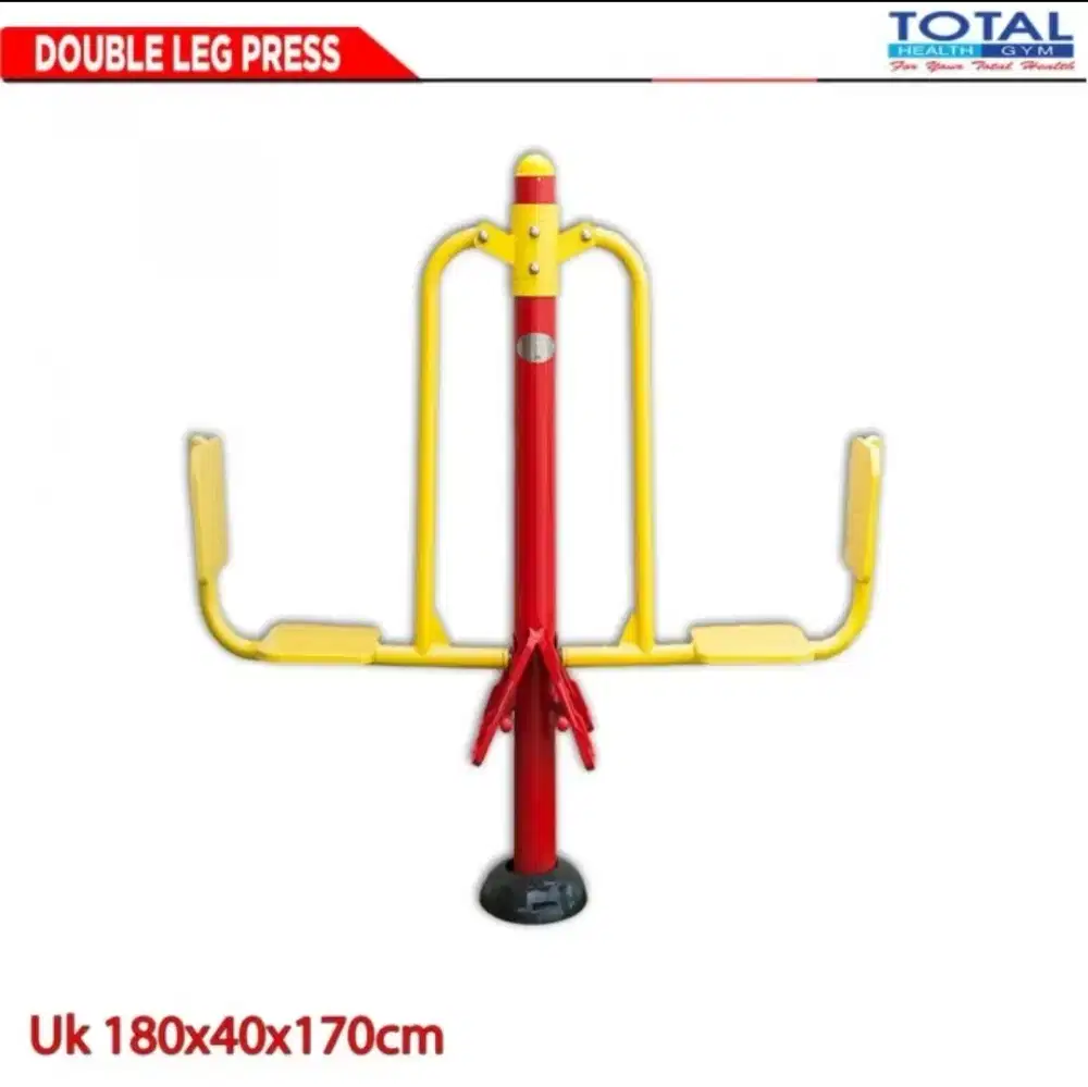 Alat fitness outdoor leg press