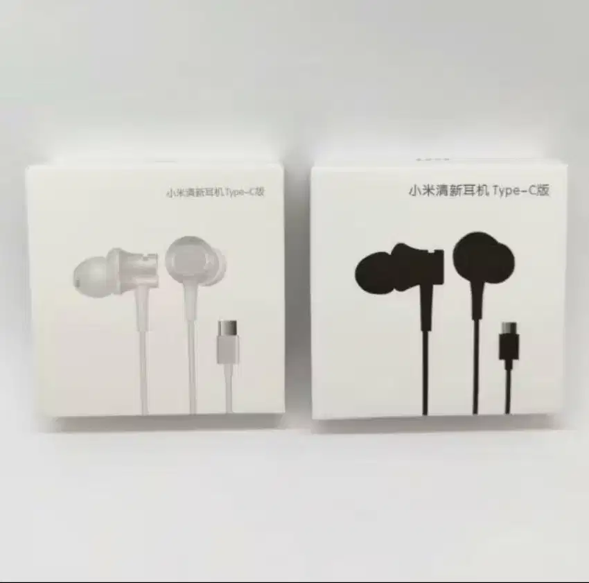 Headset Xiaomi Tipe C Original 100% Earphone Handsfree Xiaomi Tipe C