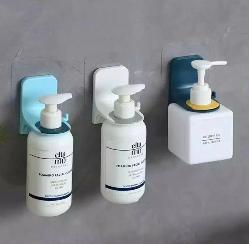 Hanger Botol Shampoo Dan Sabun Cair Tempel Dinding