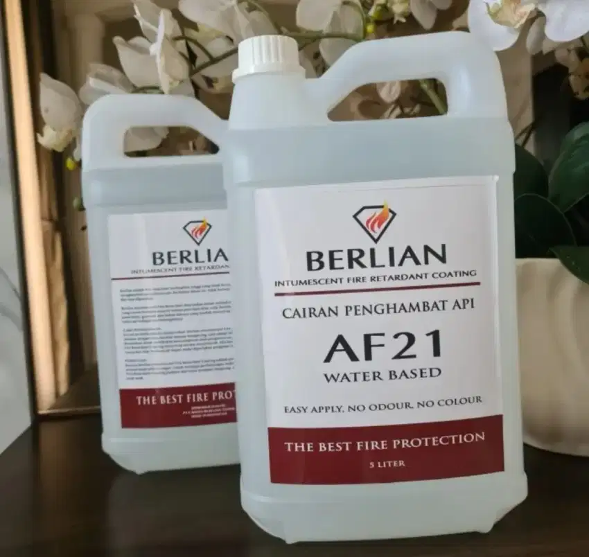 Fire inhibitor AF21, cairan media anti api