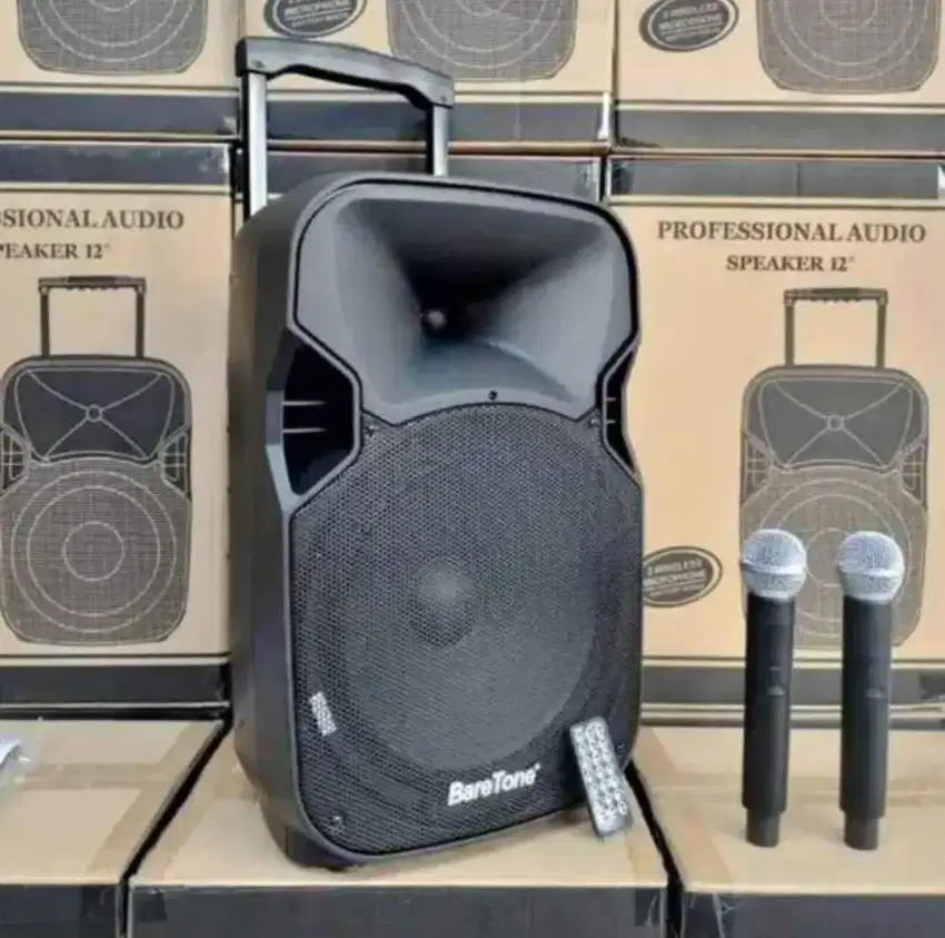 Baretone MAX 12AL 15AL free 2 mic wireless