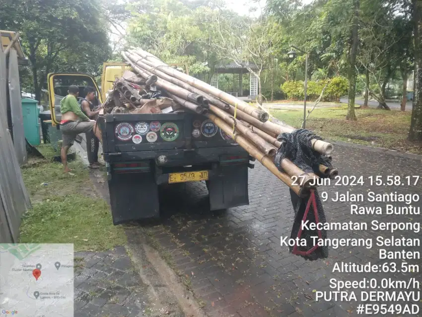 JASA BUANG PUING DAN SAMPAH PROYEK