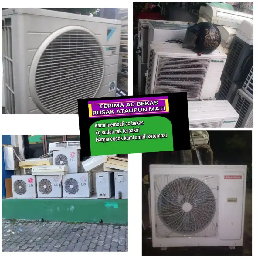 Jual beli ac bekas semua kondisi