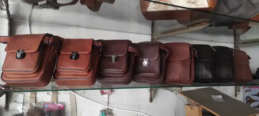 Mini bag kulit sapi asli